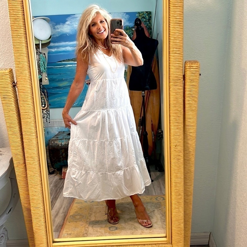 💞Valentina Naldi,Italy,Exceptional Piece, Eyelet Panels,Completely Lined,Size S - Picture 6 of 17
